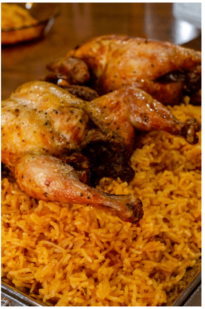 Jollof Rice & Chicken